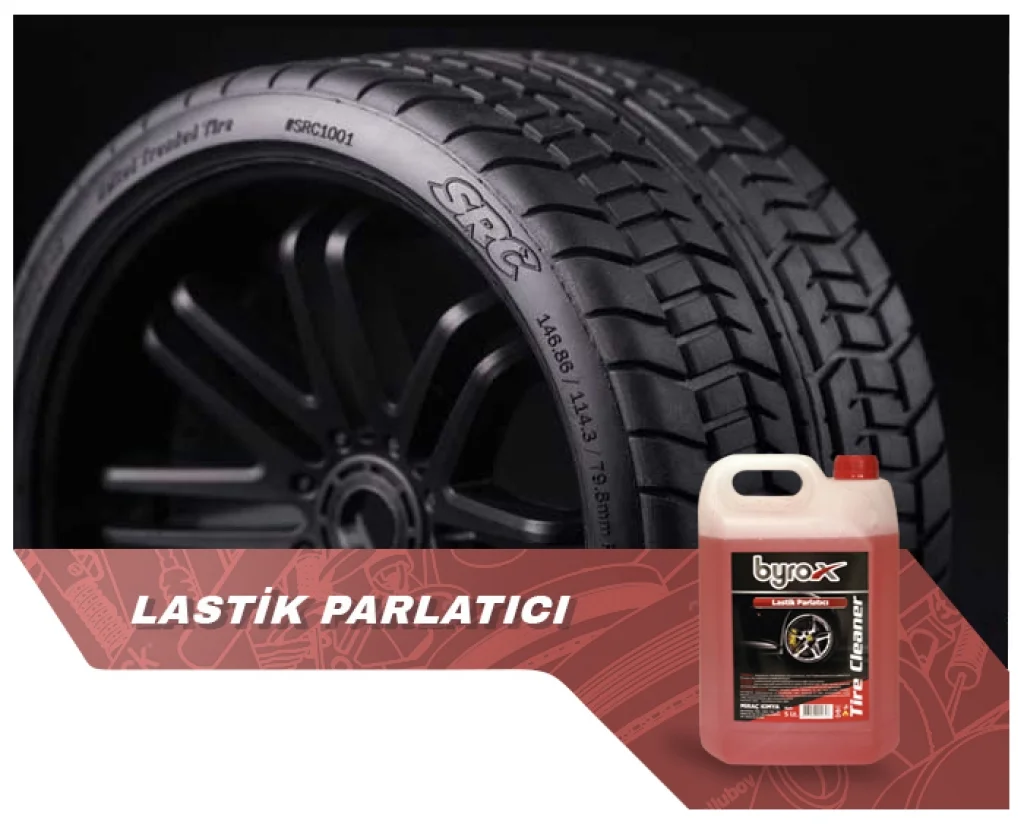Oto Yıkama Lastik Parlatıcı 1/2 Konsantre Kimyasalı 5 Lt