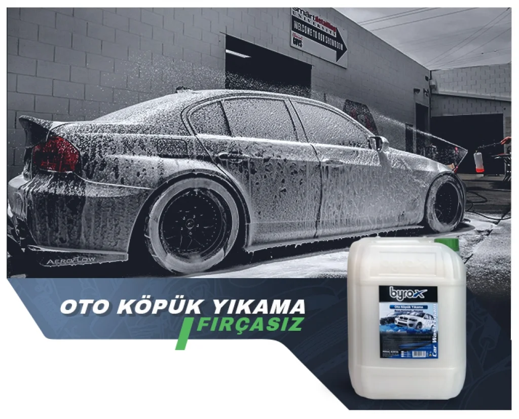 Oto Yıkama 1. Kalite Cilalı Fırçasız Yıkama Köpüğü 25 Lt