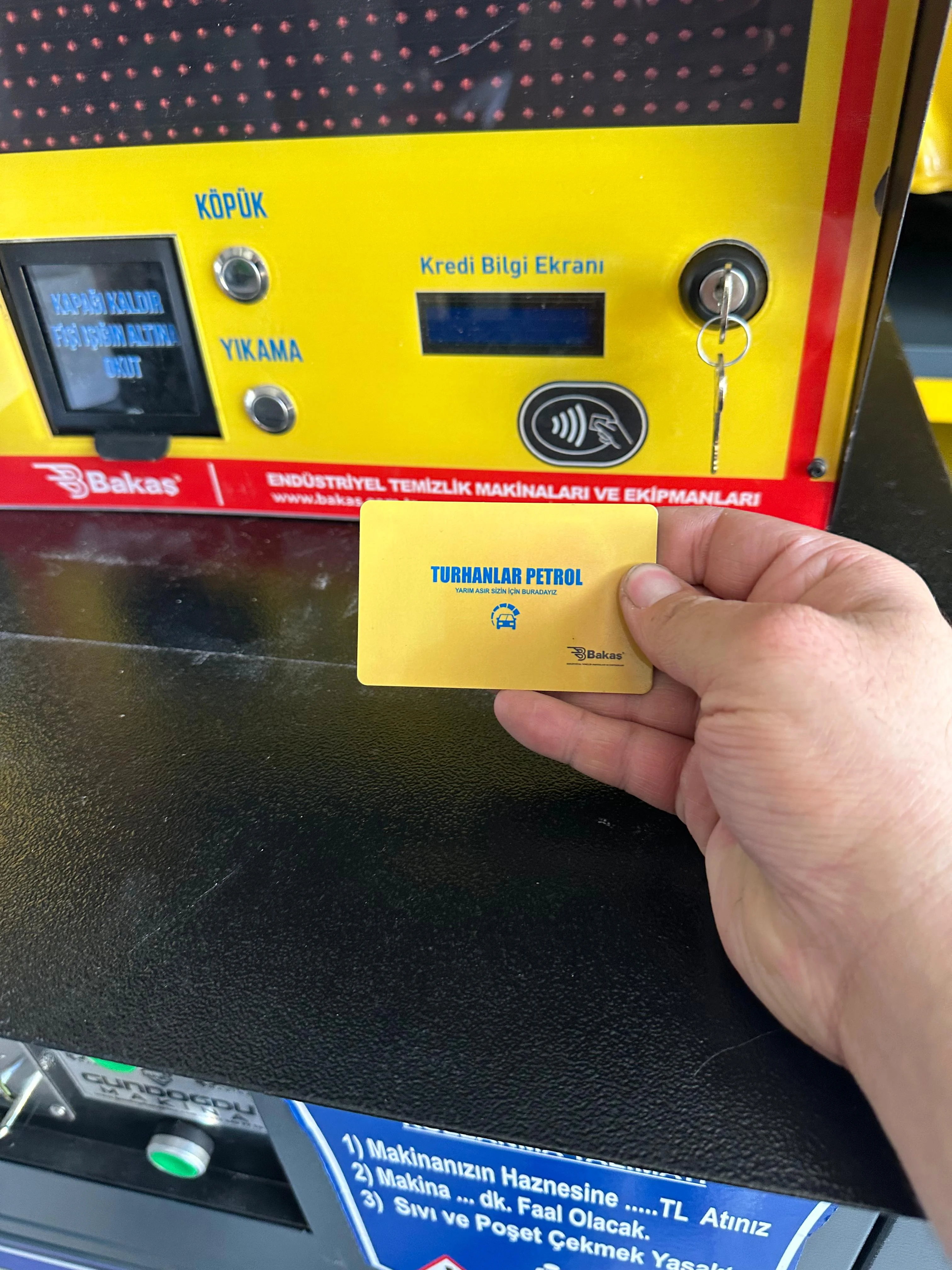 Oto Yıkama Kart Sistemine Geçiş