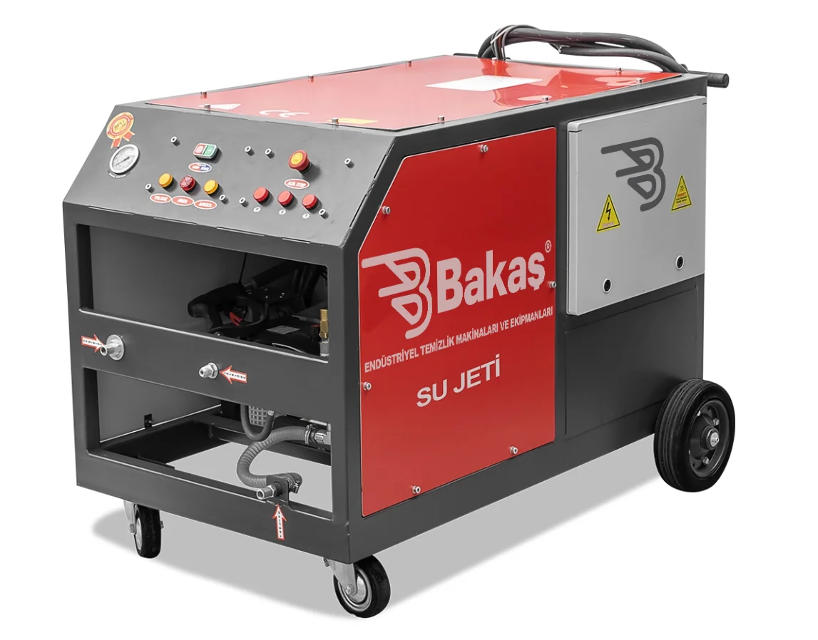 Bakaş BKS-500 Endüstriyel Yüksek Basınçlı Su Jeti (41 Litre / 500 Bar)